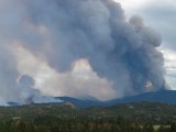 Impressive and scary amounts of smoke coming from our beloved mountains