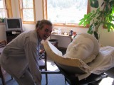 Moving Buddha's head and Chögyam Trungpa Rinpoche essence ;-)