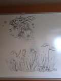 Birthday drawing by Dorian