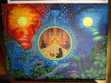 Visionary Art - made by people who did Ayahuasca ceremonies