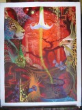 Visionary Art - made by people who did Ayahuasca ceremonies