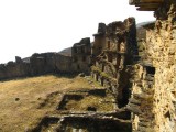 Archeological site ¨Piruro¨, impressive Yarowilca legacy near Tantamayo