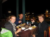 Dinner with Ton and Plony from Holland!