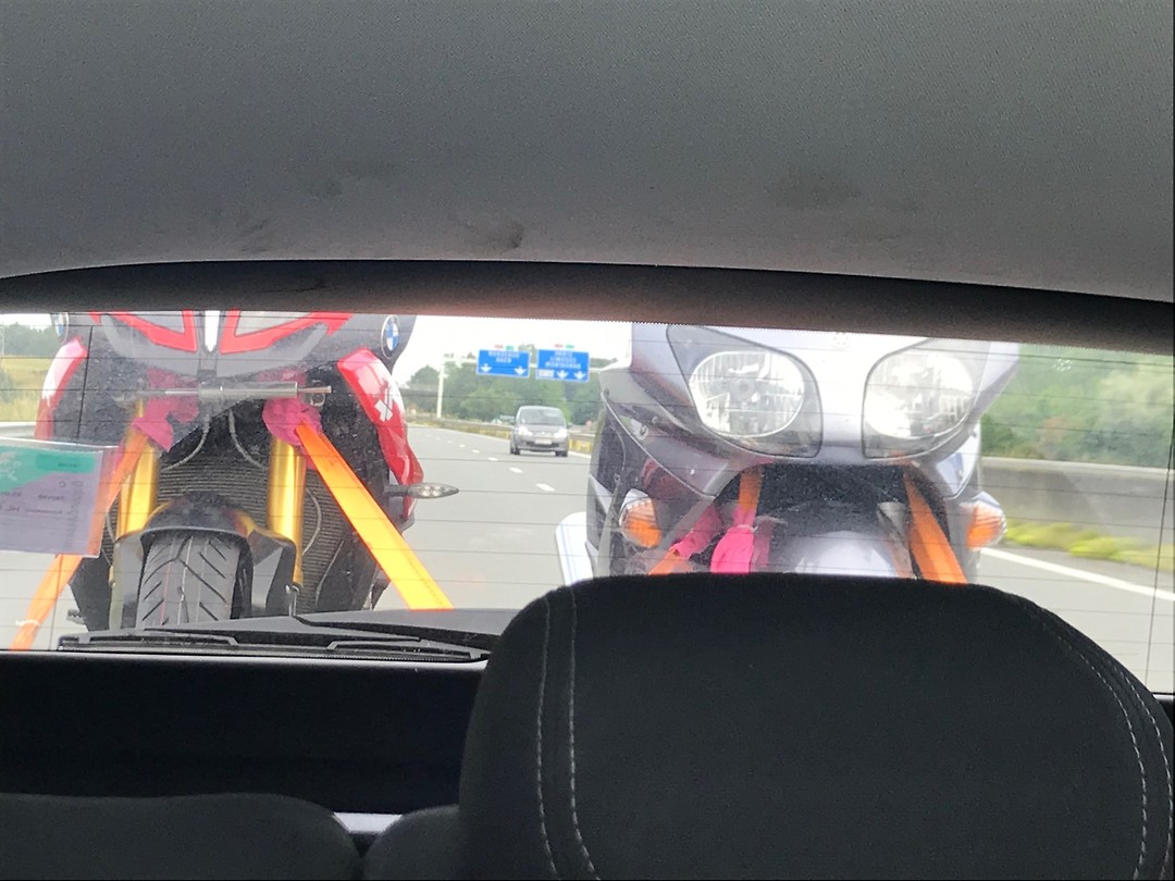 In de slipstream......