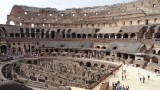 Het gangenstelsel in het Colosseum