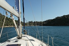 Aankomst haven kapi creek