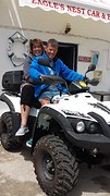 Quad rijden saampies