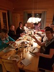 Avond eten in Villa Astra