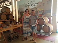 Op de wijn boerderij bij Marco