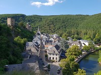 Foto vanaf de ruïne gemaakt