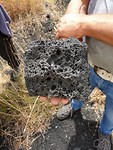 Lava met open structuur