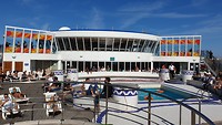 Terras op het bovendek