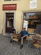 Op ons positieve komen in Rothenburg