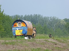 Fijn ingericht caravanneke