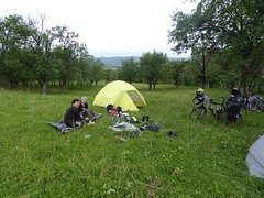 Koreaantjes hadden nog nooit wild gekampeerd, so exciting!