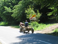 Dit straatbeeld tref je overal aan in Romania