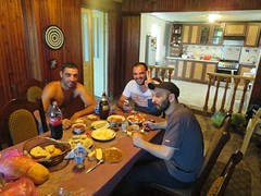 Hopla, bier en wijn om 9uur 's morgens