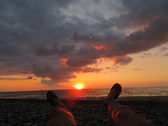 Avondzonneke in Batumi!