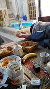 Ontbijt in Shiraz