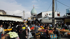 De vogelmarkt in Shiraz