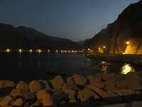 Weg naar Khasab