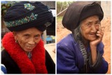 Yao-vrouw en Tai Daeng-vrouw uit dorpen nabij Muang Sing