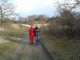 Wandelen met Thea en Ina in de Koevlak
