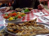 Voor de eerste keer Turks eten, lekker!