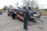 Auto op lader