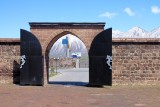 Poort van een karavanserai