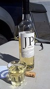 Een lekker wit JP wijntje
