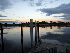 De Oder, grensrivier tussen Duitsland en Polen
