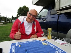 Ganderkesee, lekker buiten zitten met een biertje wijntje en een spelletje!