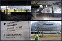 Munchen, bij de Allianz Arena van Bayern Munchen