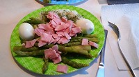 Madara, lekkere aspergeschotel