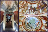 Kazanlak, in de Thracische tombe