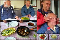 Ciocanesti, met en bij Wladimir, eten