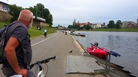 Krakow, op de fiets langs de Wisla