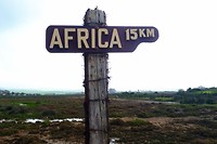Tarifa, nog maar 15 km naar Marokko