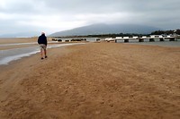 Tarifa, bruggetje naar de camping