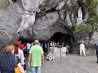 Lourdes in de grot