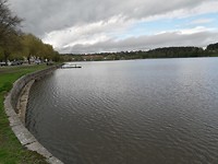 Hudiksvall, meertje in het centrum