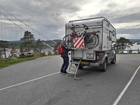 Hornos klaar om te wandelen