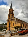 Bouillon, de kerk buitenkant