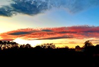 Colombieres Prachtige zonsondergang