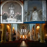 Mende, grote kerk en een witte en een zwarte madonna