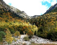 Herfst in de Pyreneeën