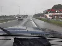 Veel regen onderweg