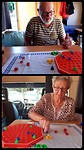 Samen serieus can 't stop spelletje spelen
