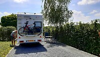 Oirschot, on plekje op camperplaats Oirschot